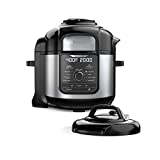 Ninja FD401 Foodi 12-in-1 Deluxe XL 8 qt. Pressure Cooker & Air Fryer that Steams, Slow Cooks, Sears, Sautés,...