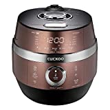 CUCKOO CRP-JHSR0609F | 6-Cup (Uncooked) Induction Heating Pressure Rice Cooker | 13 Menu Options, Auto-Clean, Voice...