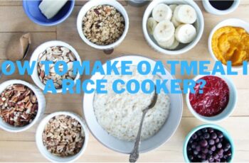 How to make oatmeal in a rice cooker?